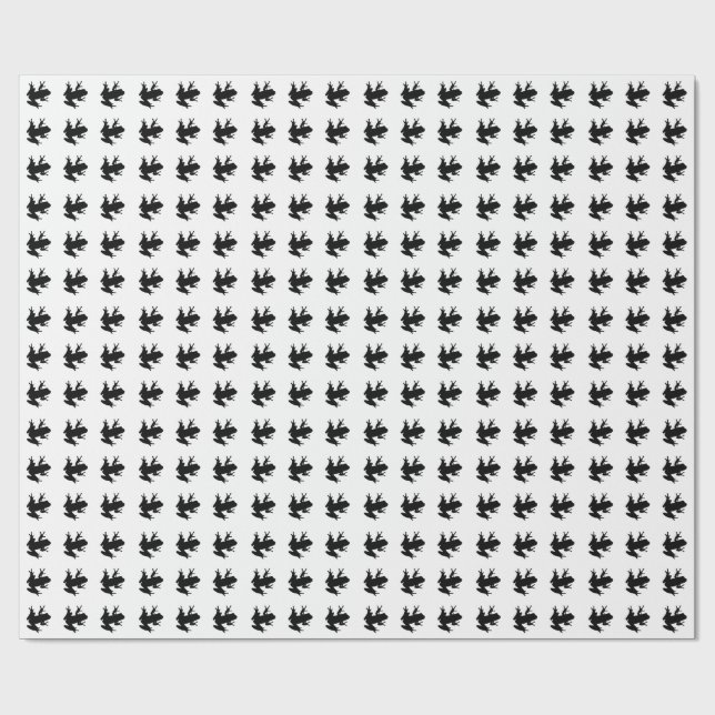 Papel De Presente rã (Aberto)