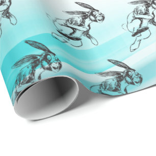 Papel De Presente Rabbit Bunny Jack Rabbit Gift Wrap