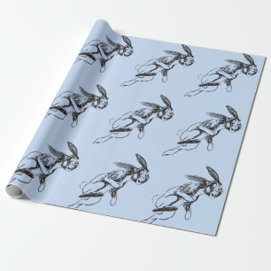 Papel De Presente Rabbit Bunny Jack Rabbit Gift Wrap