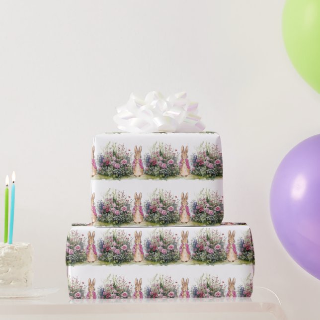 Papel De Presente Rabino Clássico de jaqueta azul Primeiro Aniversár (Presentes para festas)