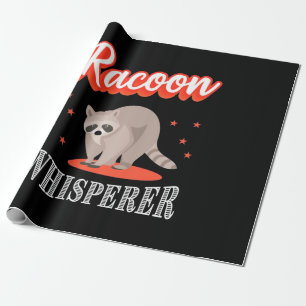 Papel De Presente Raccoon Lover Raccoon Whisperer