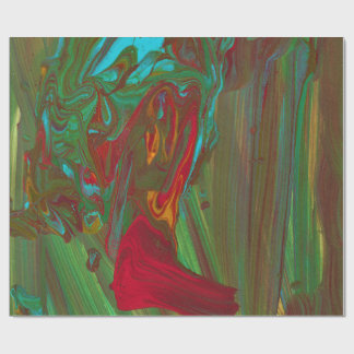 Papel De Presente Rags To Riches 1 Bold Abstract Wrapping Paper