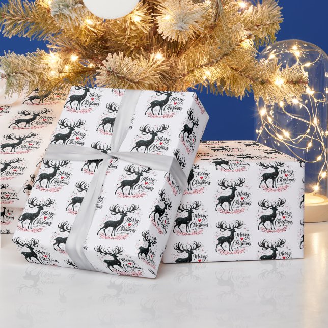 Papel De Presente Rainas festivas de Natal (Feriados)
