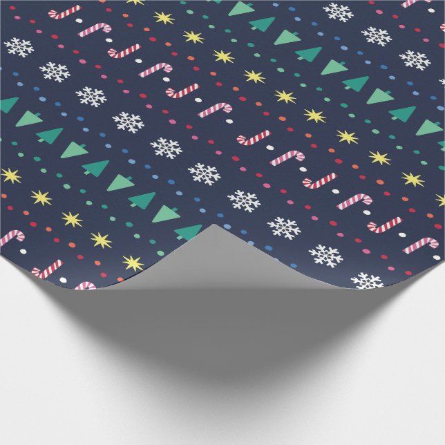 Papel De Presente Rainbow Fair Isle da Primary.com (Ponta)
