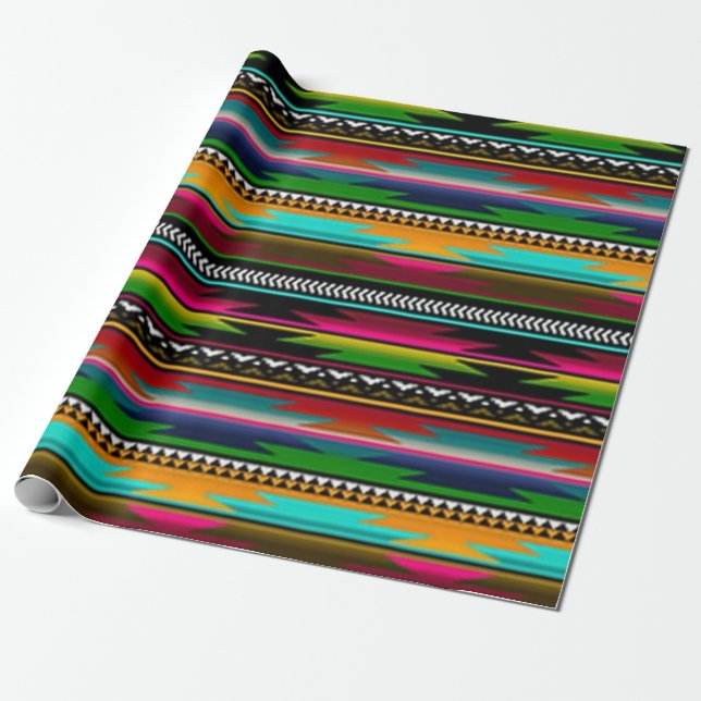 Papel De Presente Rainbow Razor (Desenrolado)