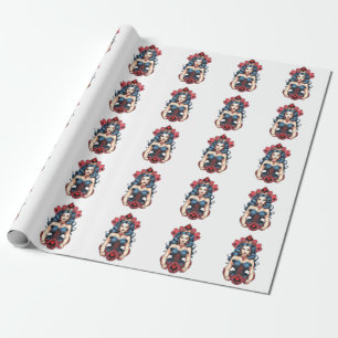 Papel De Presente Rainha de Espadas Trovão_Cove