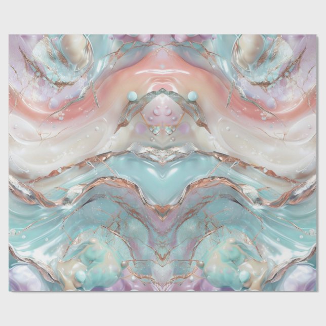 Papel De Presente Raio Refrigerado (Aberto)