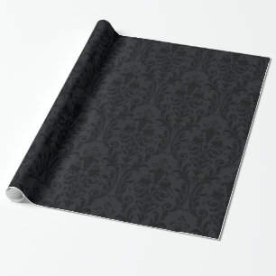 Papel De Presente Raiva Preta