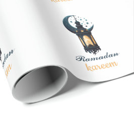 Papel De Presente Ramadan Kareem Mubarak Lantern ramadan 2024