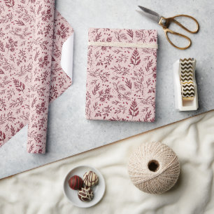 Papel De Presente Ramais de inverno