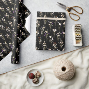 Papel De Presente Ramalhetes de Flores Silvestres de Verão