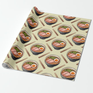 Papel De Presente Ramen
