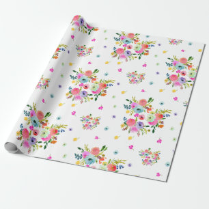 Papel De Presente Ranunculus PixDezines PASSIVO