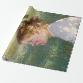 Papel De Presente Rapariga sob a árvore da maçã (por Danielson-Gambo