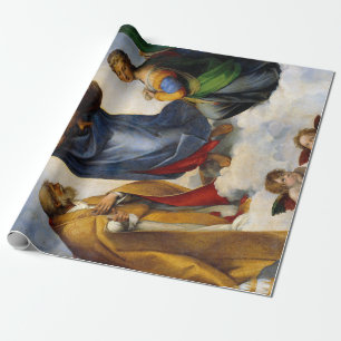 Papel De Presente Raphael Sistine Madonna