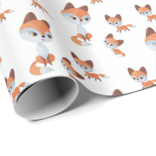 Papel De Presente Raposa-de-Mamãe