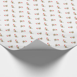 Papel De Presente Rato de Natal