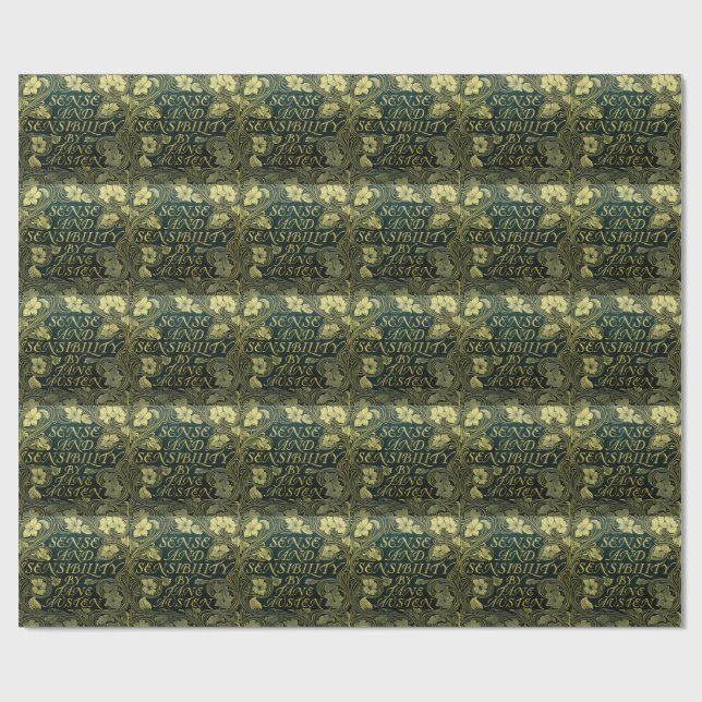 Papel De Presente "Razão e Sensibilidade" de Jane Austen (Aberto)