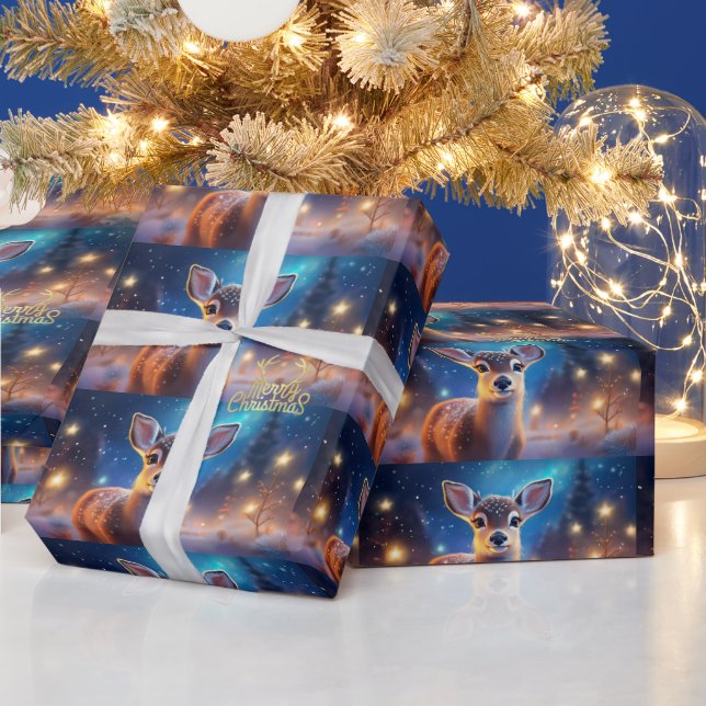 Papel De Presente Rebelde com boas-vindas de Natal (Feriados)