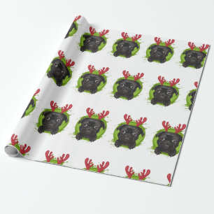 Papel De Presente Rebelde Pug