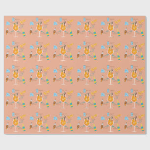 Papel De Presente Receita de Aperol