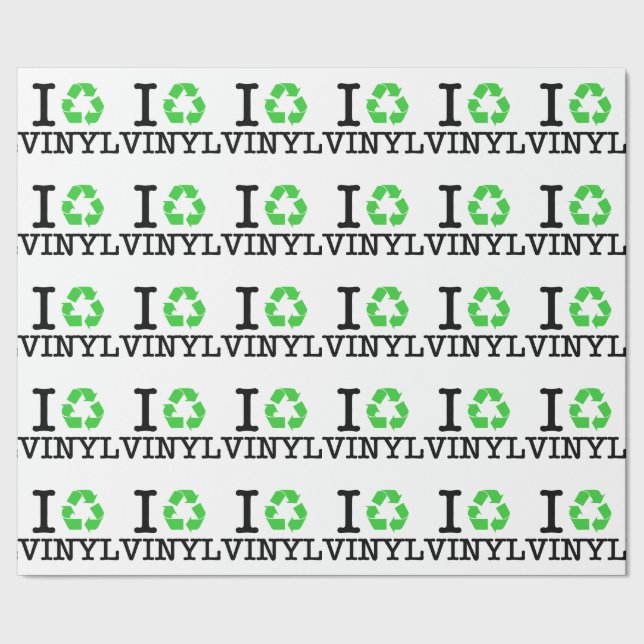 Papel De Presente Reciclar Vinil (Barra)