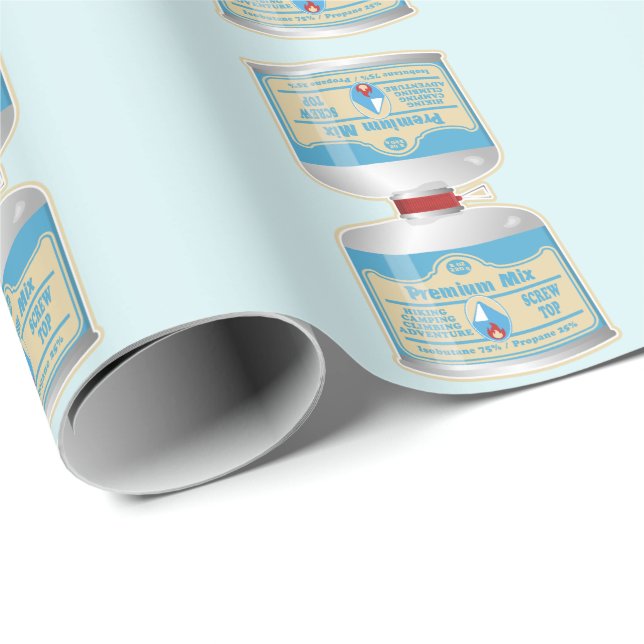 Papel De Presente Recipientes de gás para fogões de acampamento (Ponta do rolo)