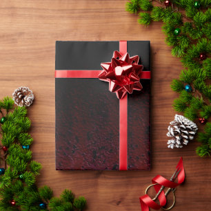 Papel De Presente Red Brown Black Ombre Rust Metal Patina