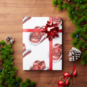 Papel De Presente Red Cowboy Cowboy Hat