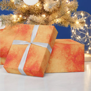 Papel De Presente Red Star Cluster Wraping Paper