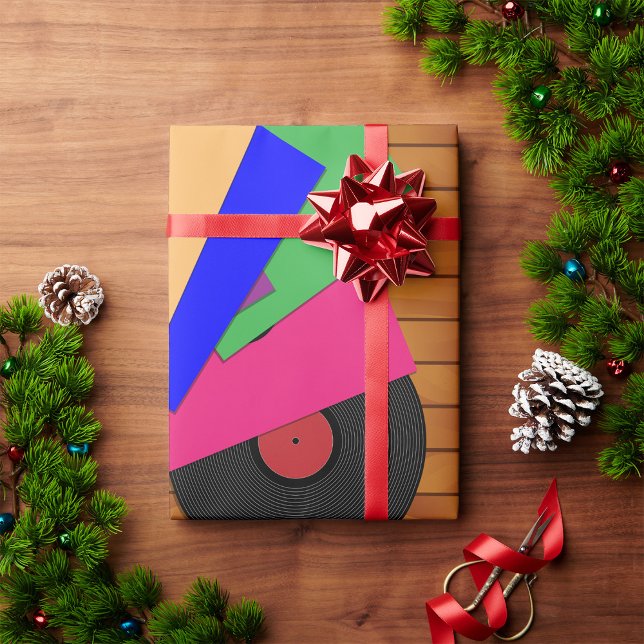 Papel De Presente Registros fonográficos (Criador carregado)