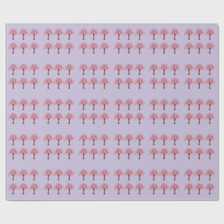 Papel De Presente Relógio Rosa Pastel Vibrações Felizes