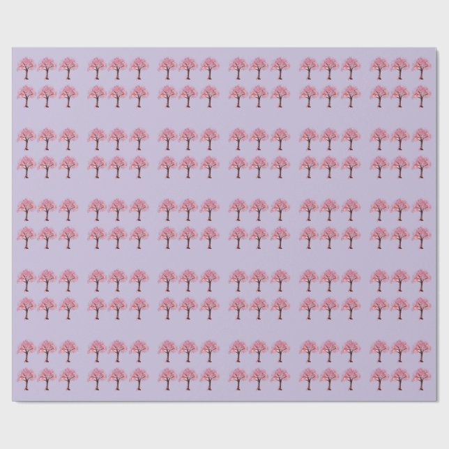 Papel De Presente Relógio Rosa Pastel Vibrações Felizes (Aberto)