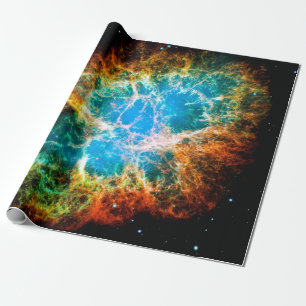 Papel De Presente Remanescente de Supernova da Nebulosa do Caranguej