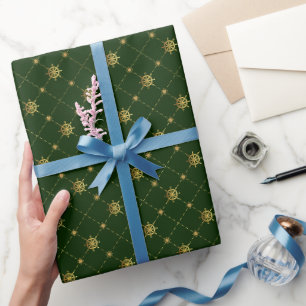 Papel De Presente Remessa Dourada
