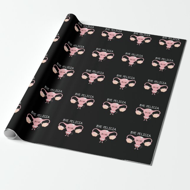 Papel De Presente Remoção do útero com suporte a histerectomia (Desenrolado)