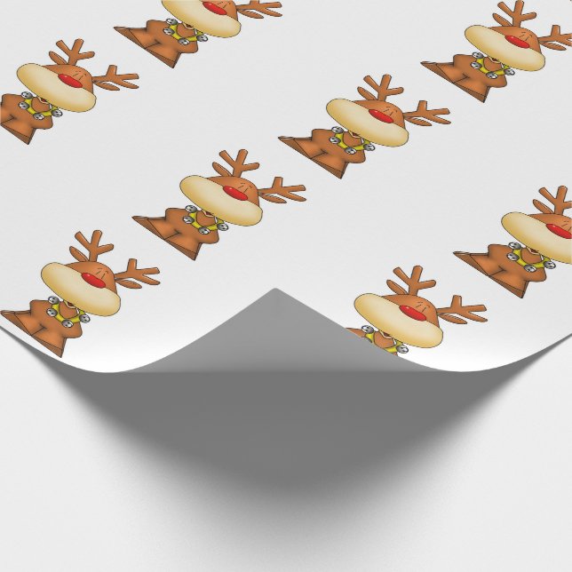 Papel De Presente Rena (Ponta)