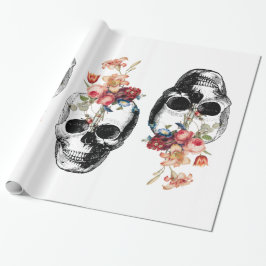 Papel De Presente Renascimento - Escórias de crânios