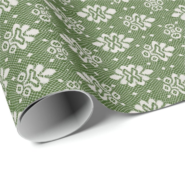 Papel De Presente Renda (Ponta do rolo)