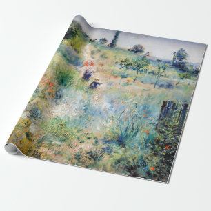 Papel De Presente Renoir - Caminho que Atravessa Ervas Altas