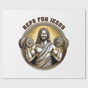Papel De Presente Reps para Jesus