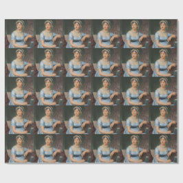 Papel De Presente retrato de Jane Austen