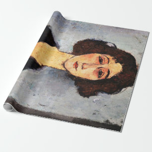 Papel De Presente Retrato de Jeune Femme, Modigliani
