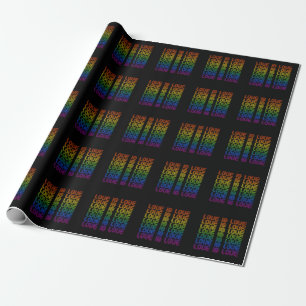 Papel De Presente Retro Love is Love