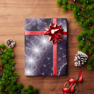 Papel De Presente Rico Delicar Lace Redondo Preto e Branco