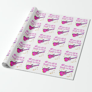 PAPEL DE PRESENTE ROCA N ROLL 40TH