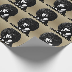 Papel De Presente Rocha preta das meninas!