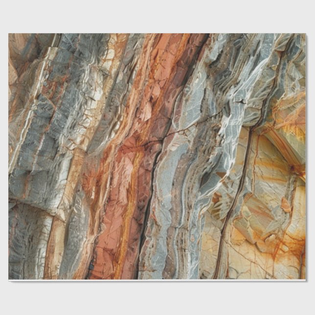 Papel De Presente Rocha Quebrada (Aberto)