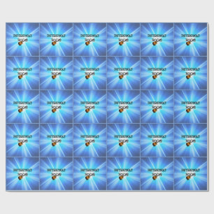 Papel De Presente Rochas de aposentadoria, design popular,