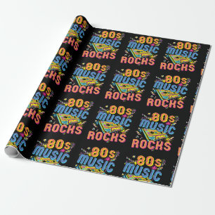 Papel De Presente Rock dos anos 80 Rock 1980 Rock